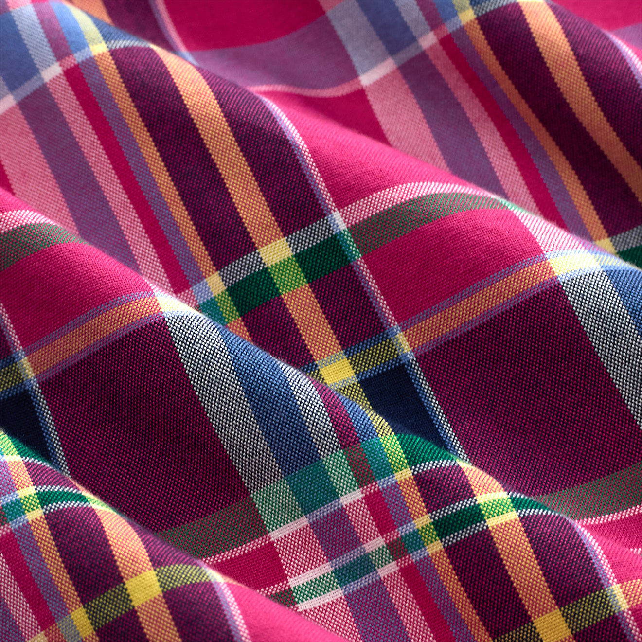 Polo Ralph Lauren Custom Fit Button Down Check Shirt Pink Navy Multi - The Sporting Lodge