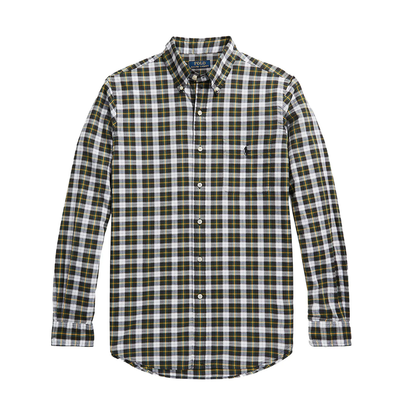 Polo Ralph Lauren Custom Fit Check Shirt Navy / Green Multi