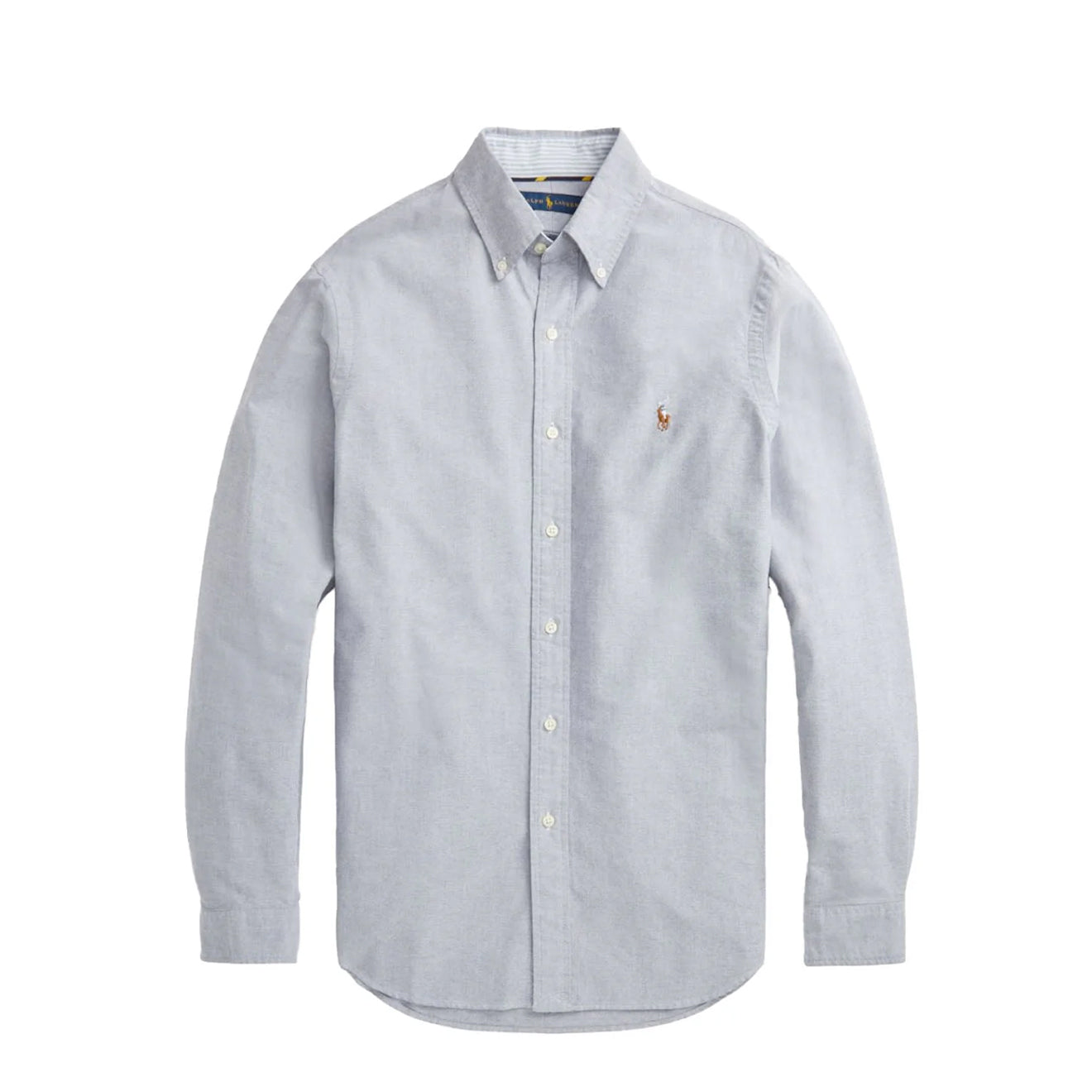 Polo Ralph Lauren Custom Fit Oxford Shirt Slate - The Sporting Lodge