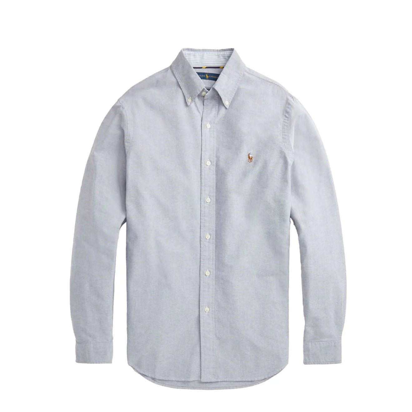 Polo Ralph Lauren Custom Fit Oxford Shirt Slate - The Sporting Lodge