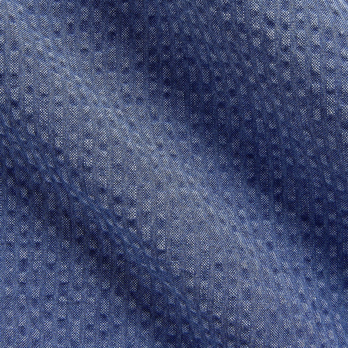 Polo Ralph Lauren Custom Fit Seersucker Shirt Dark Indigo - The Sporting Lodge