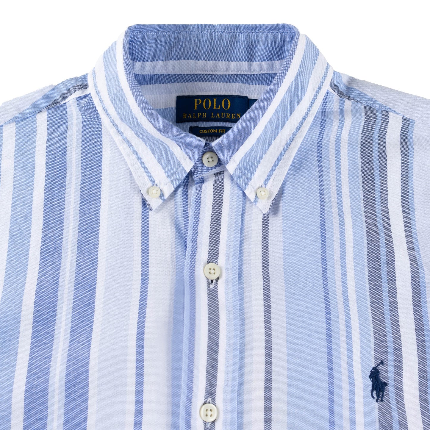 Polo Ralph Lauren Custom Fit Striped Oxford Shirt - The Sporting Lodge