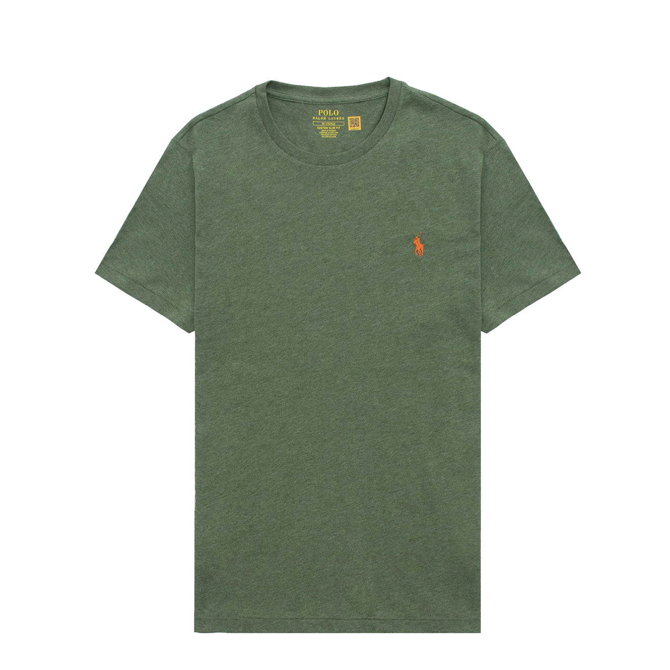 Polo Ralph Lauren Custom Slim Crewneck T-Shirt Cargo Green - The Sporting Lodge
