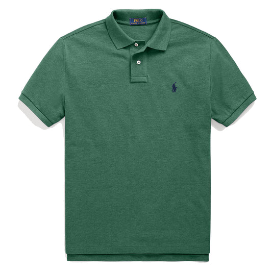 Polo Ralph Lauren Custom Slim Fit Classic Polo Verano Green Heather - The Sporting Lodge