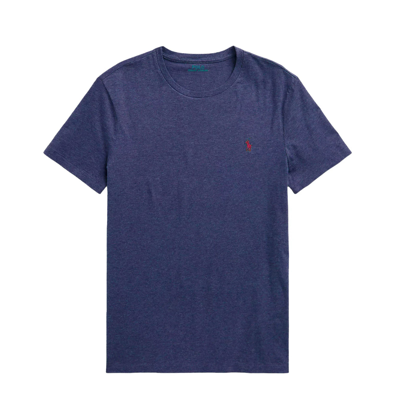Polo Ralph Lauren Custom Slim Fit Jersey Crewneck T-Shirt Spring Navy Heather - The Sporting Lodge