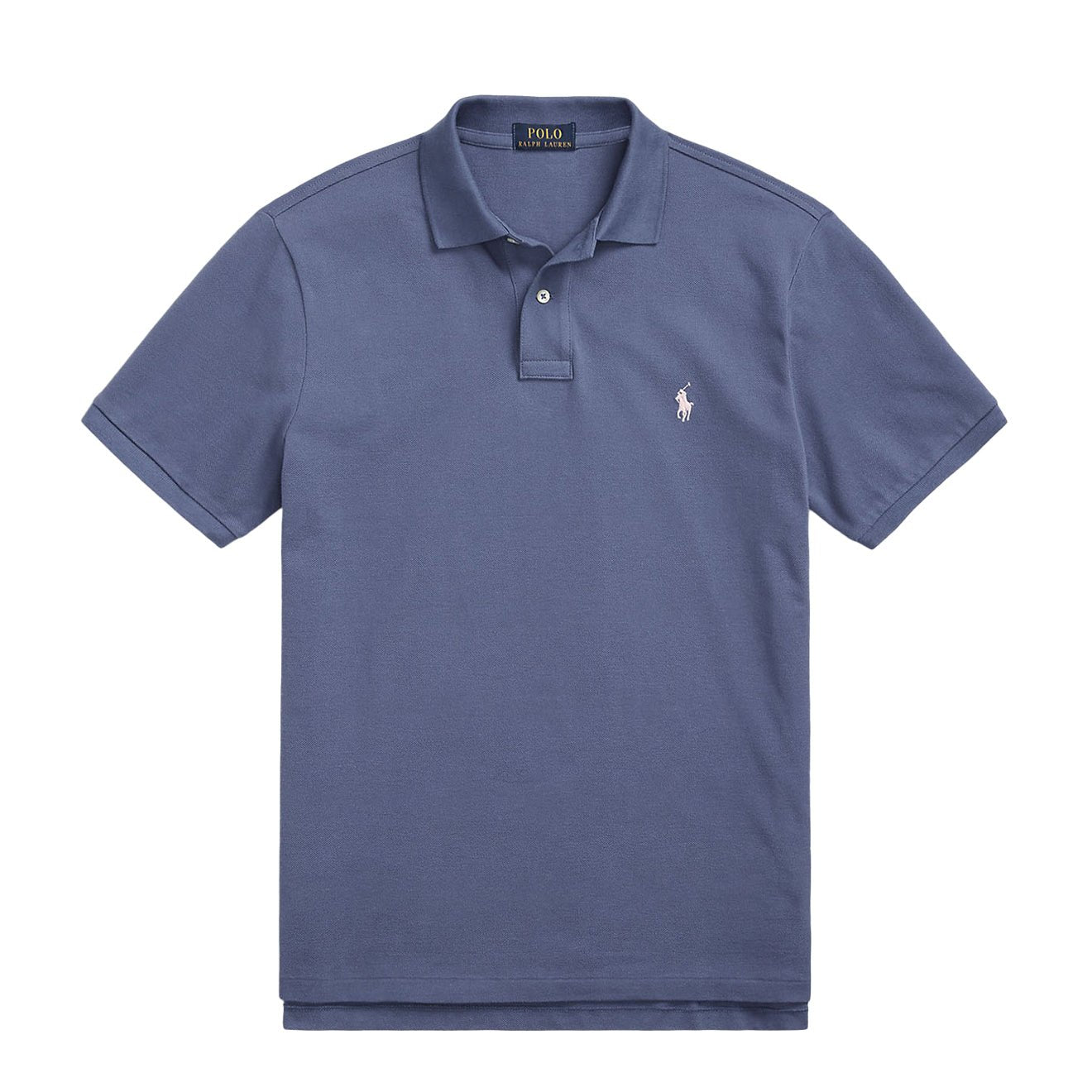 Polo Ralph Lauren Custom Slim Fit Mesh Polo Shirt Old Royal