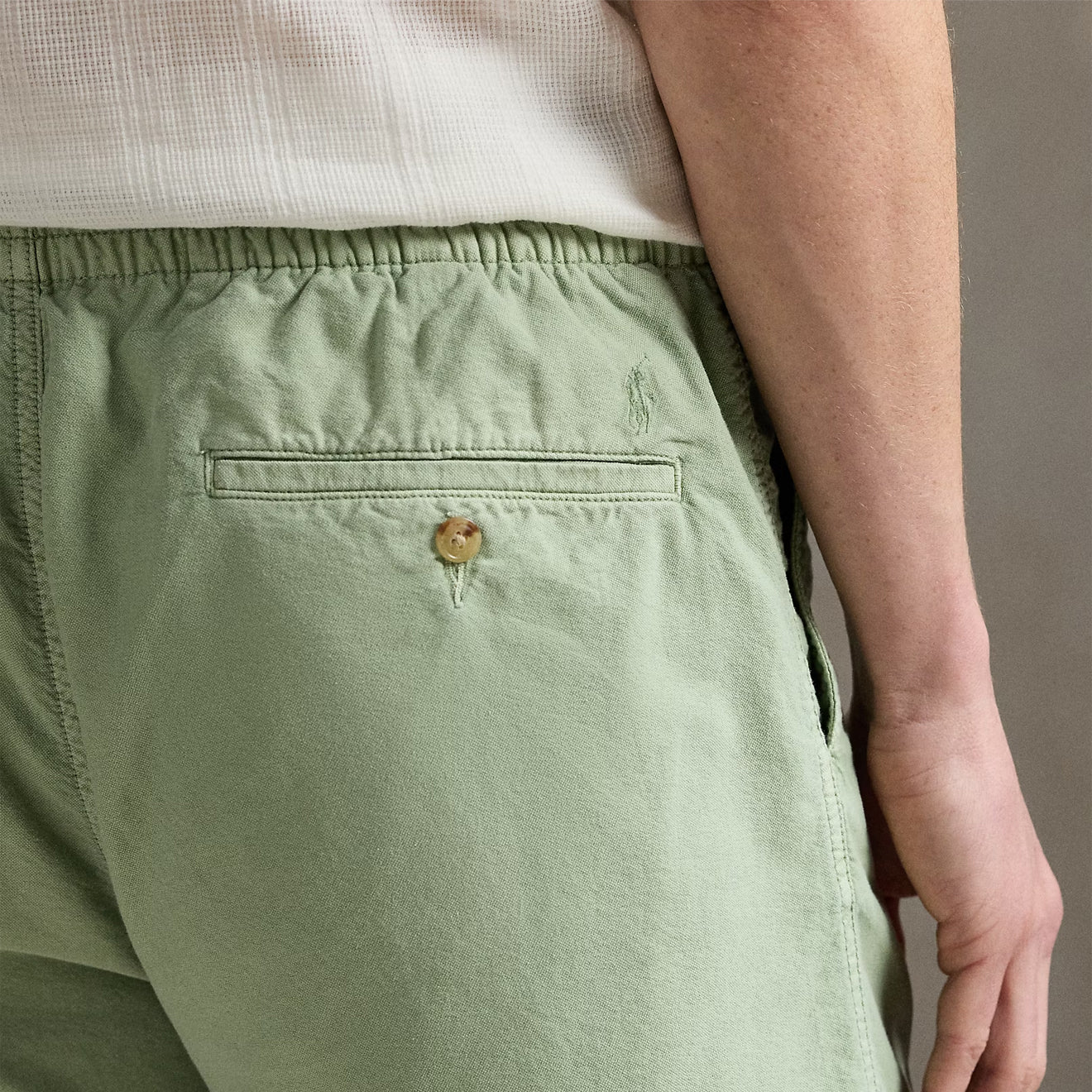 Polo Ralph Lauren Flat Front Classic Greenstone - The Sporting Lodge
