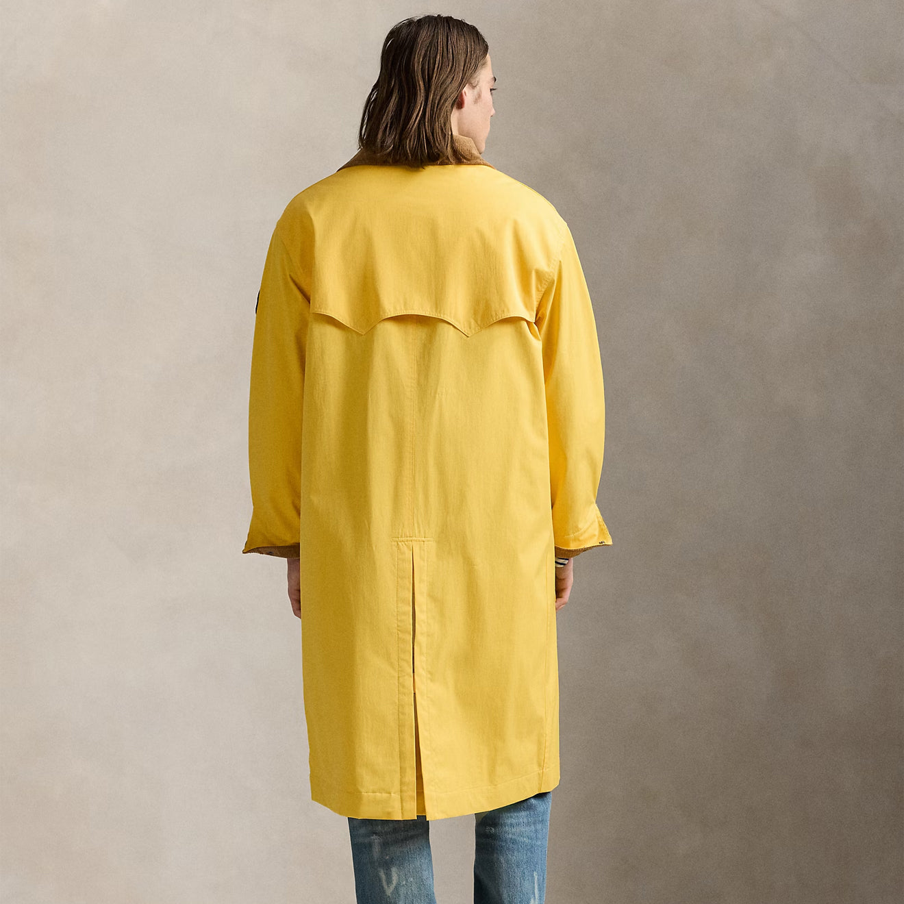 Polo Ralph Lauren Lined Coat Racing Yellow - The Sporting Lodge