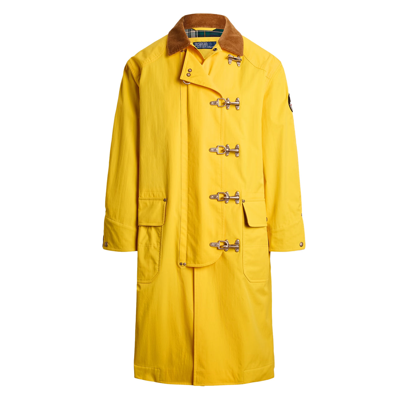 Polo Ralph Lauren Lined Coat Racing Yellow - The Sporting Lodge