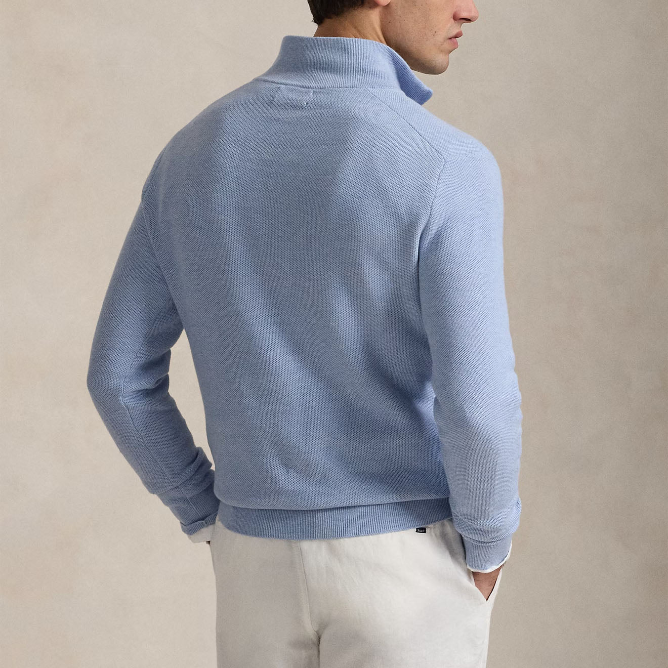 Polo Ralph Lauren Long Sleeve Pullover Standard Blue Hyacinth Heather - The Sporting Lodge