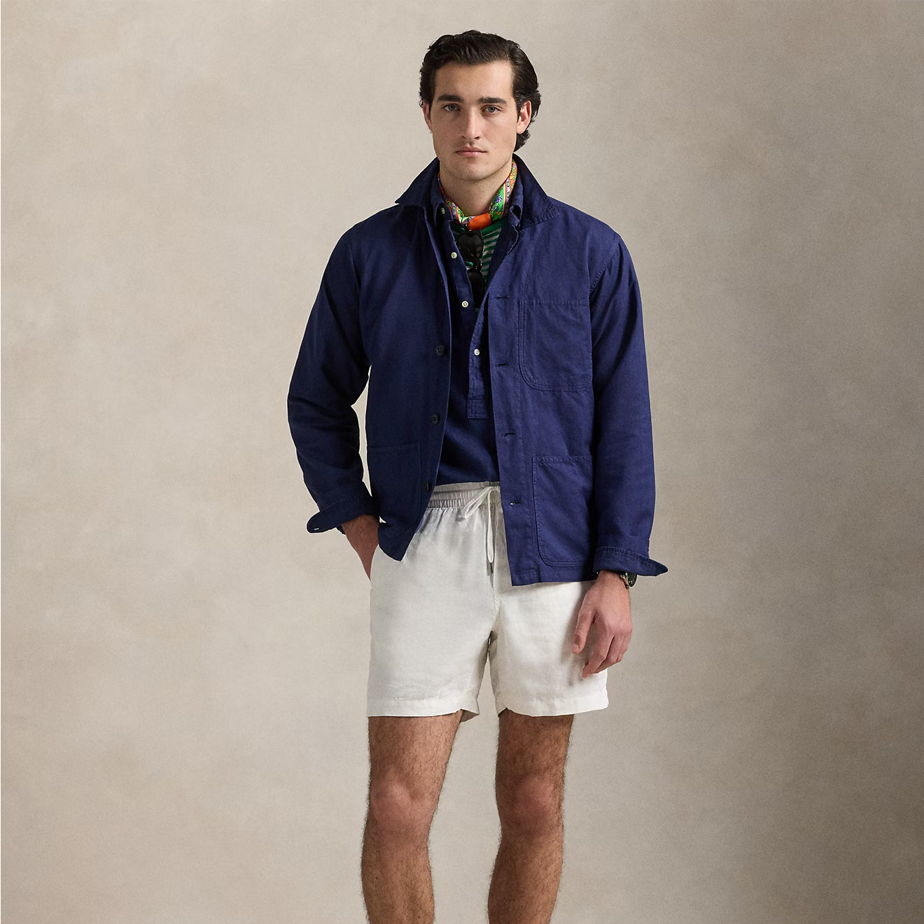 Polo Ralph Lauren Long Sleeve Sport Shirt Newport Navy