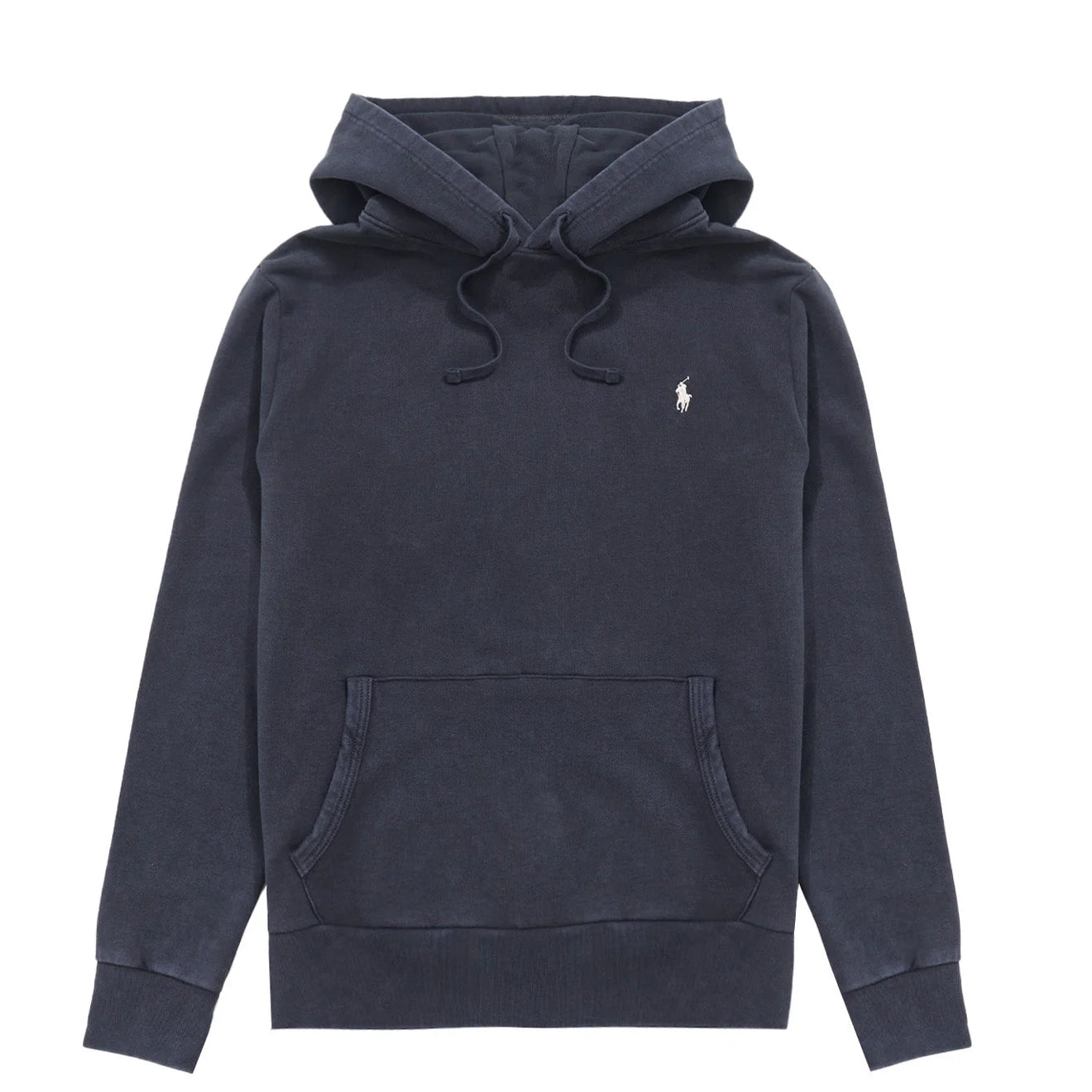 Polo Ralph Lauren Loopback Fleece Hoodie Faded Black Canvas - The Sporting Lodge