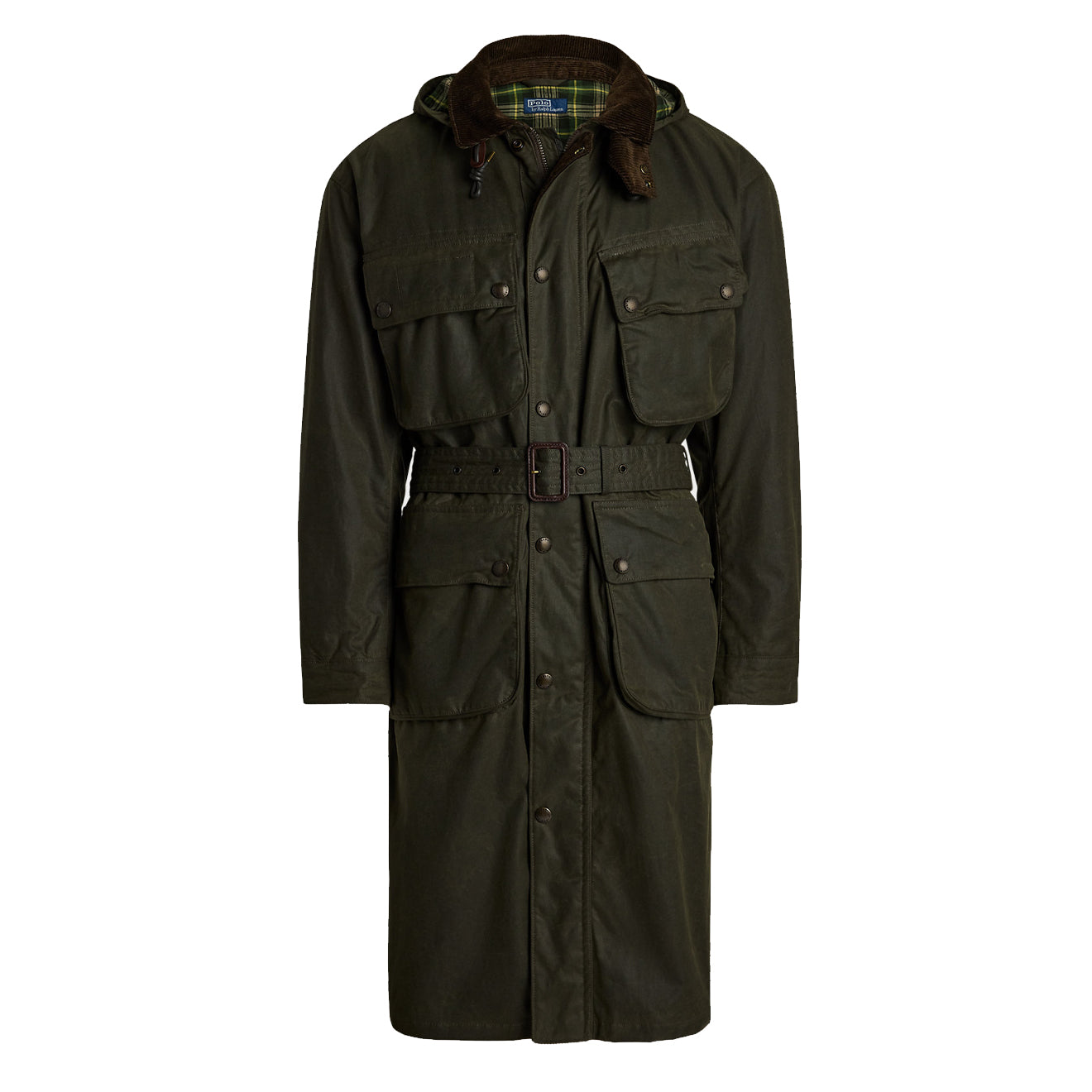 Polo Ralph Lauren Oilcloth Bike Coat Oil Cloth Green X - The Sporting Lodge