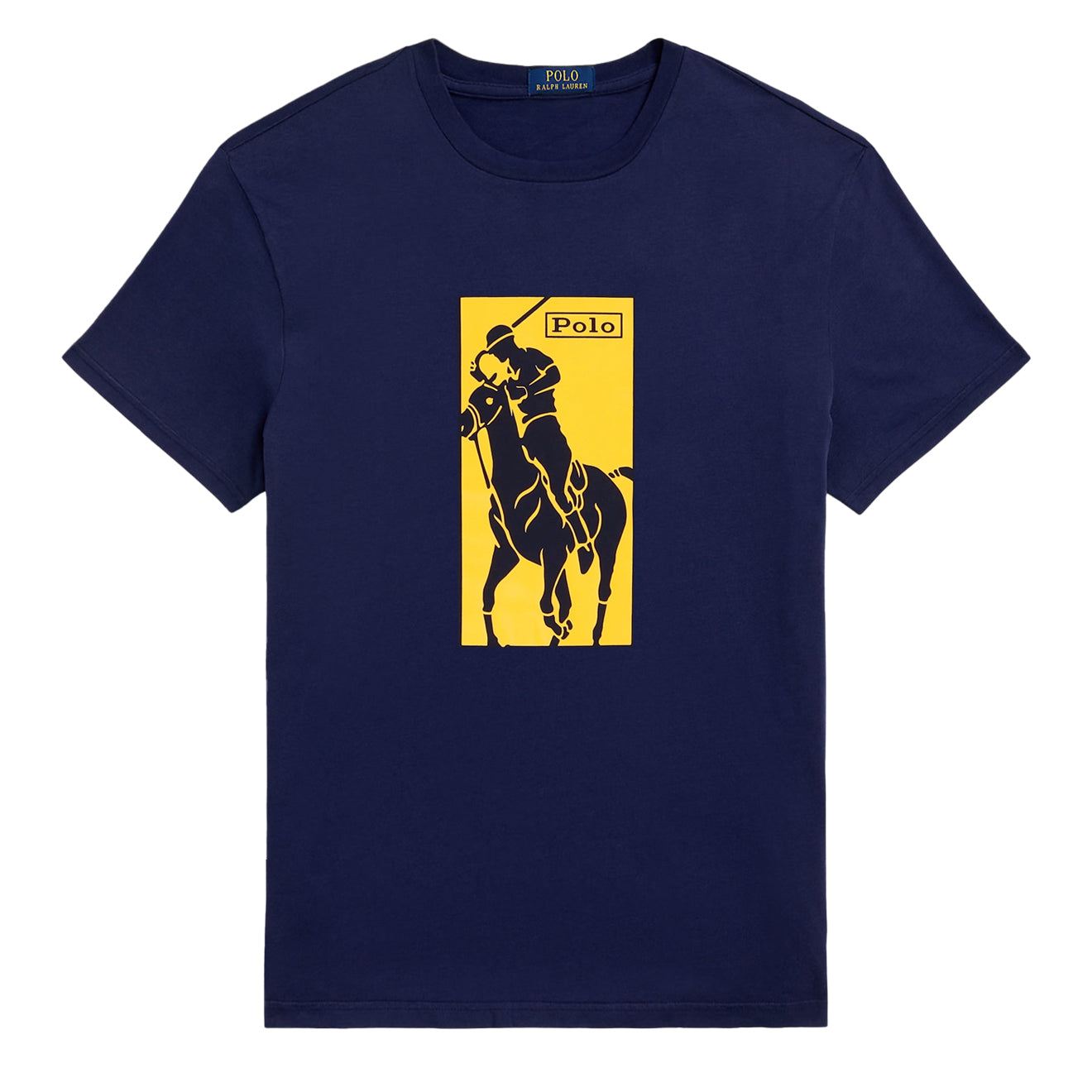 Polo Ralph Lauren Pony Print T-Shirt Cruise Navy - The Sporting Lodge