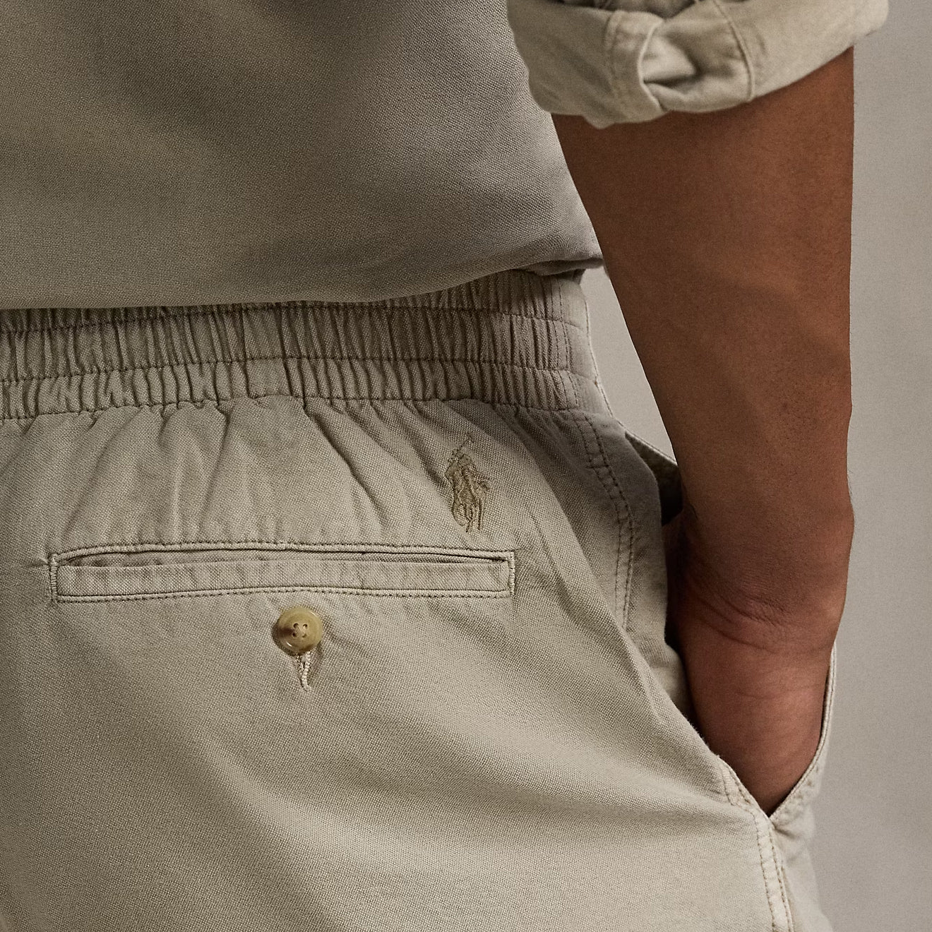 Polo Ralph Lauren Prepsters Flat Front Classic Olive - The Sporting Lodge