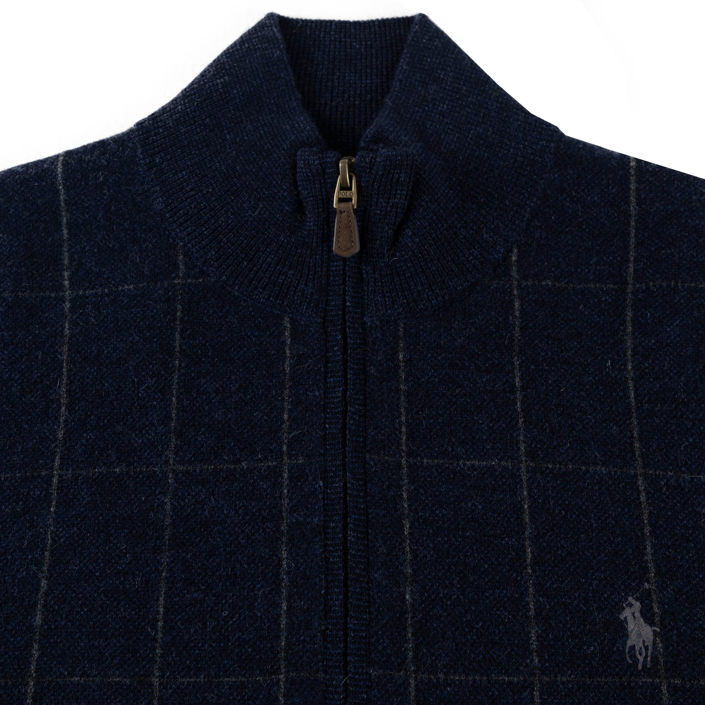 Polo Ralph Lauren Quarter-Zip Sweater Navy Combo