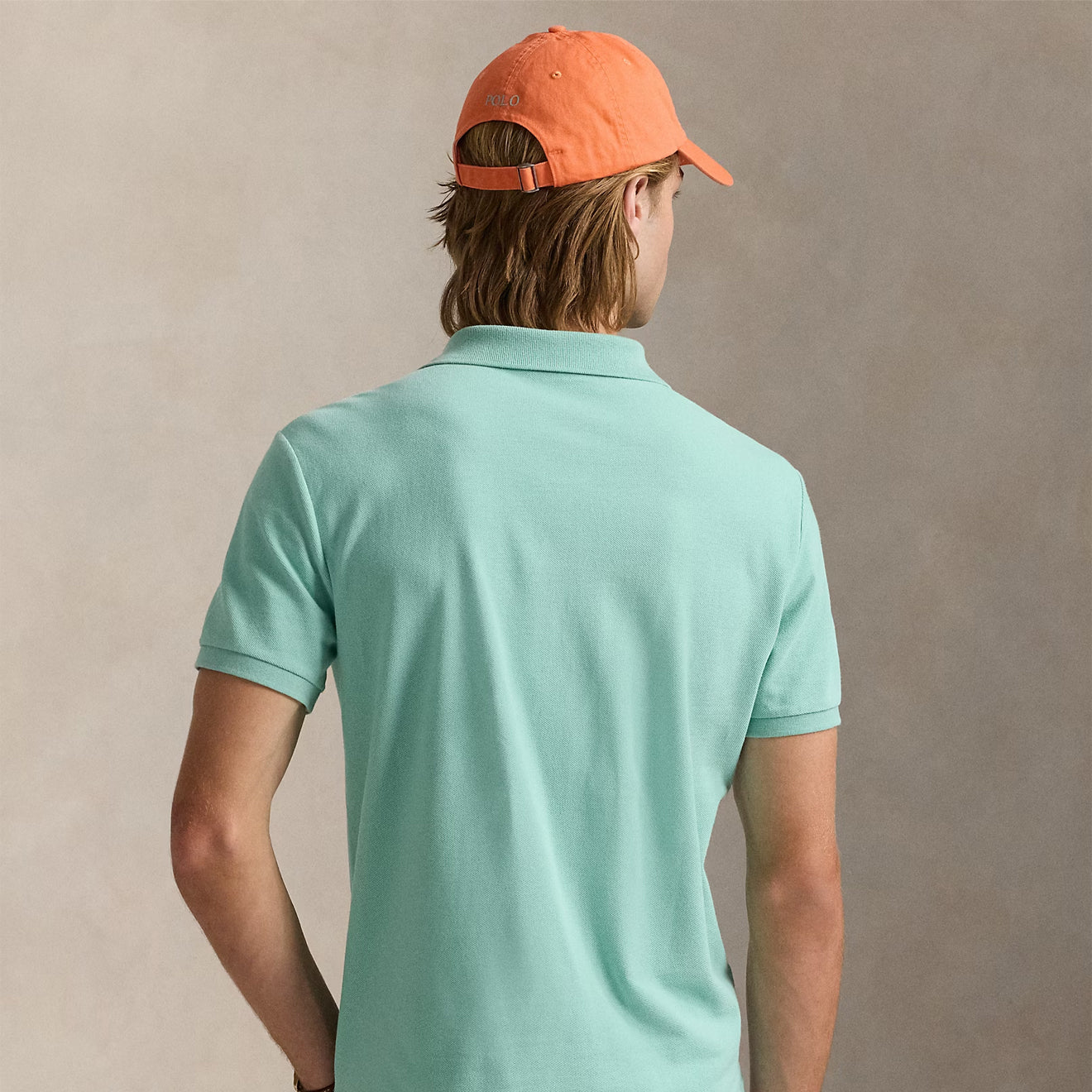 Polo Ralph Lauren Short Sleeve Knit Custom Slim Celadon