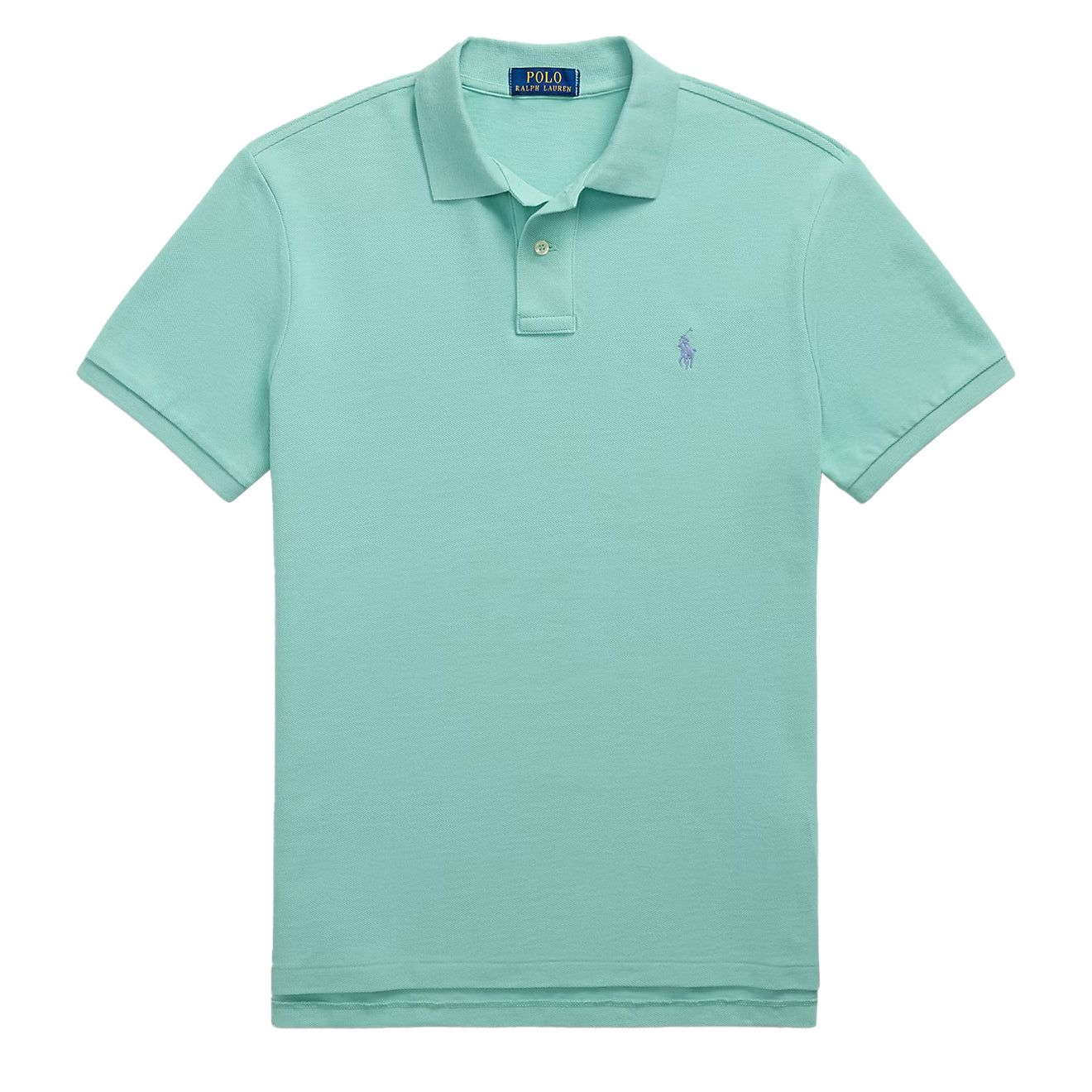 Polo Ralph Lauren Short Sleeve Knit Custom Slim Celadon