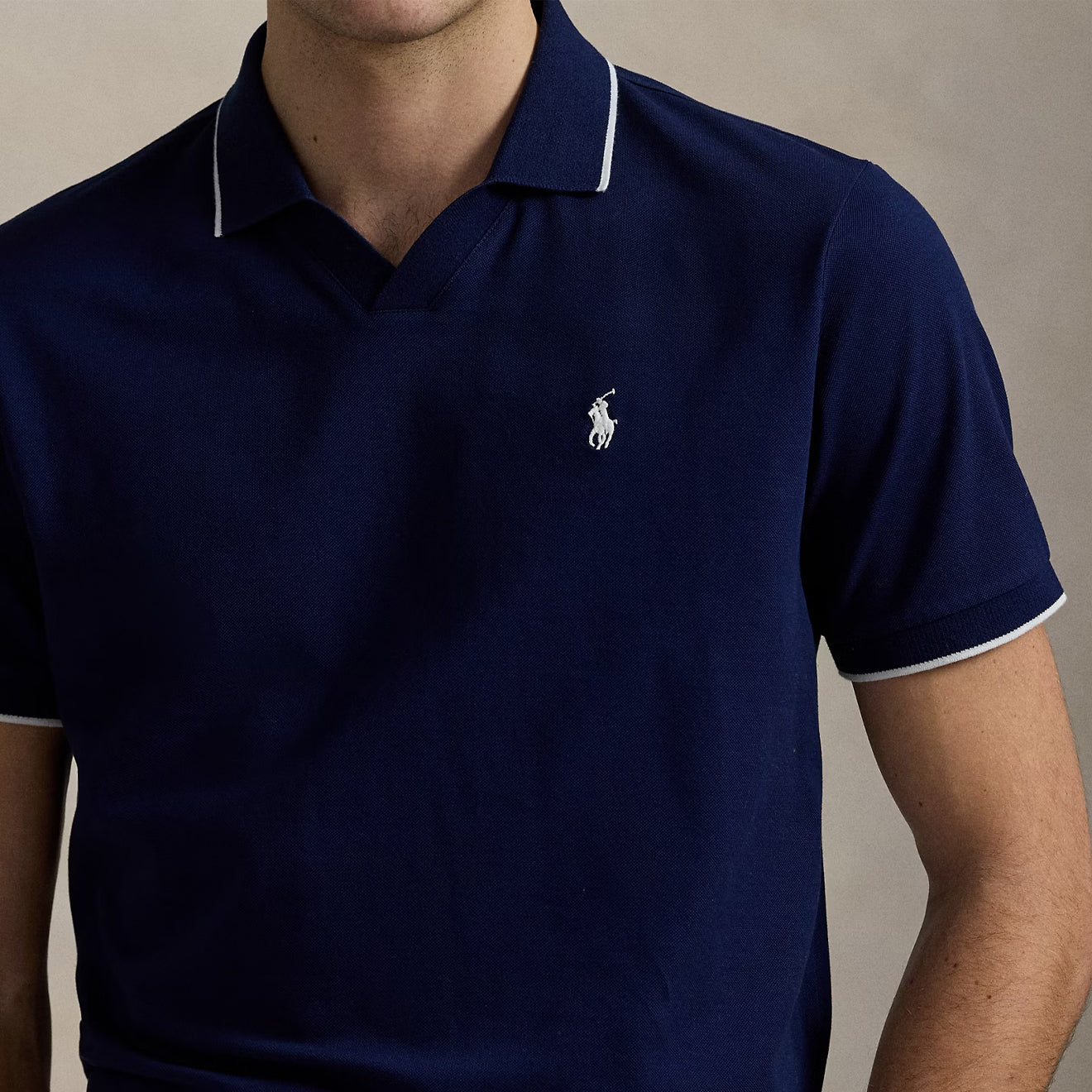 Polo Ralph Lauren Short Sleeve Polo Shirt Newport Navy - The Sporting Lodge