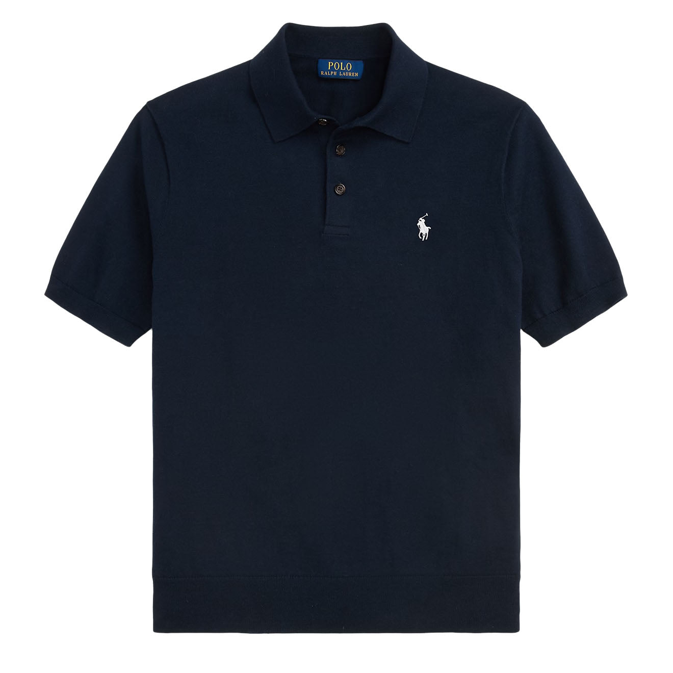 Polo Ralph Lauren Short Sleeve Pullover Standard Hunter Navy - The Sporting Lodge