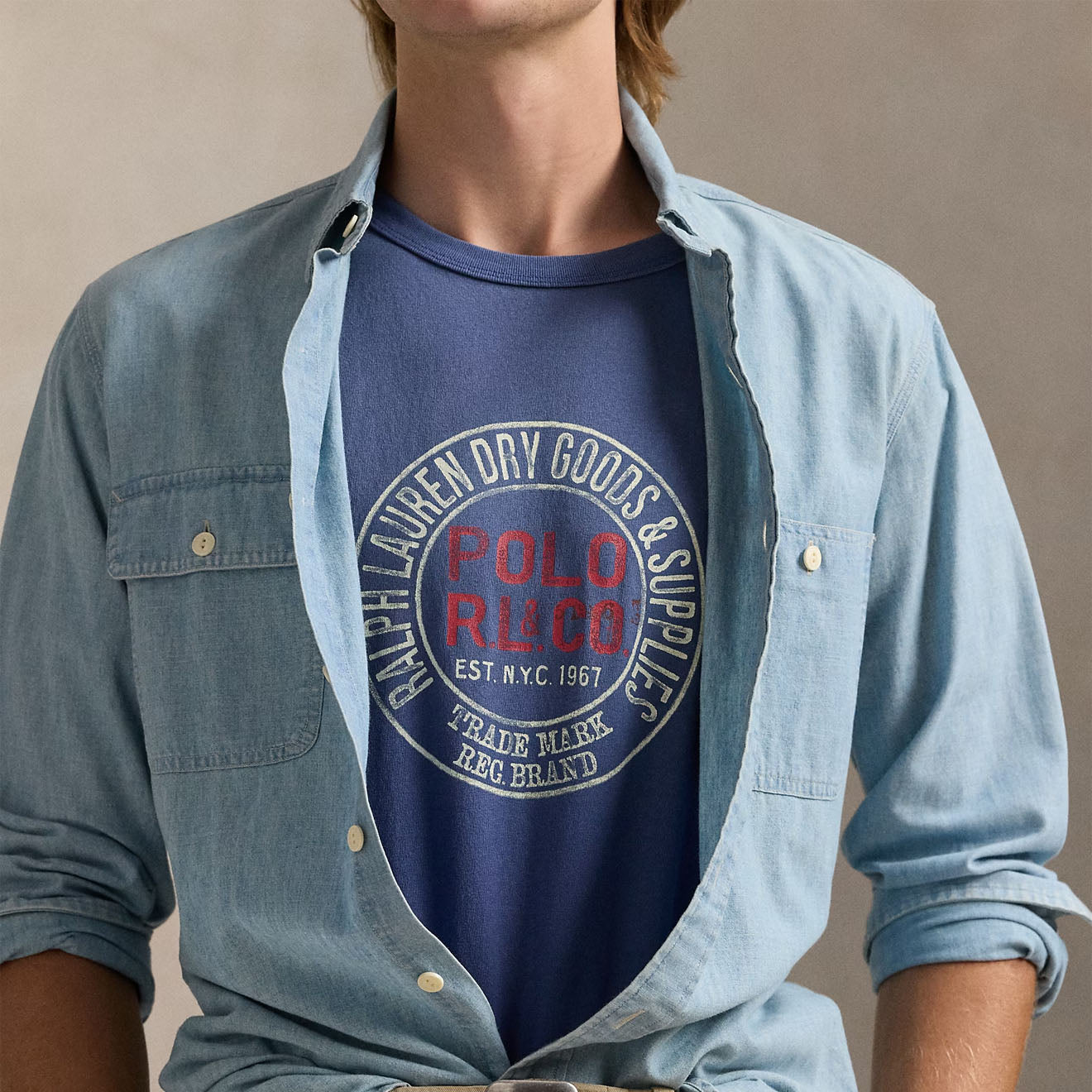 Polo Ralph Lauren Short Sleeve T Shirt Classic Old Royal - The Sporting Lodge