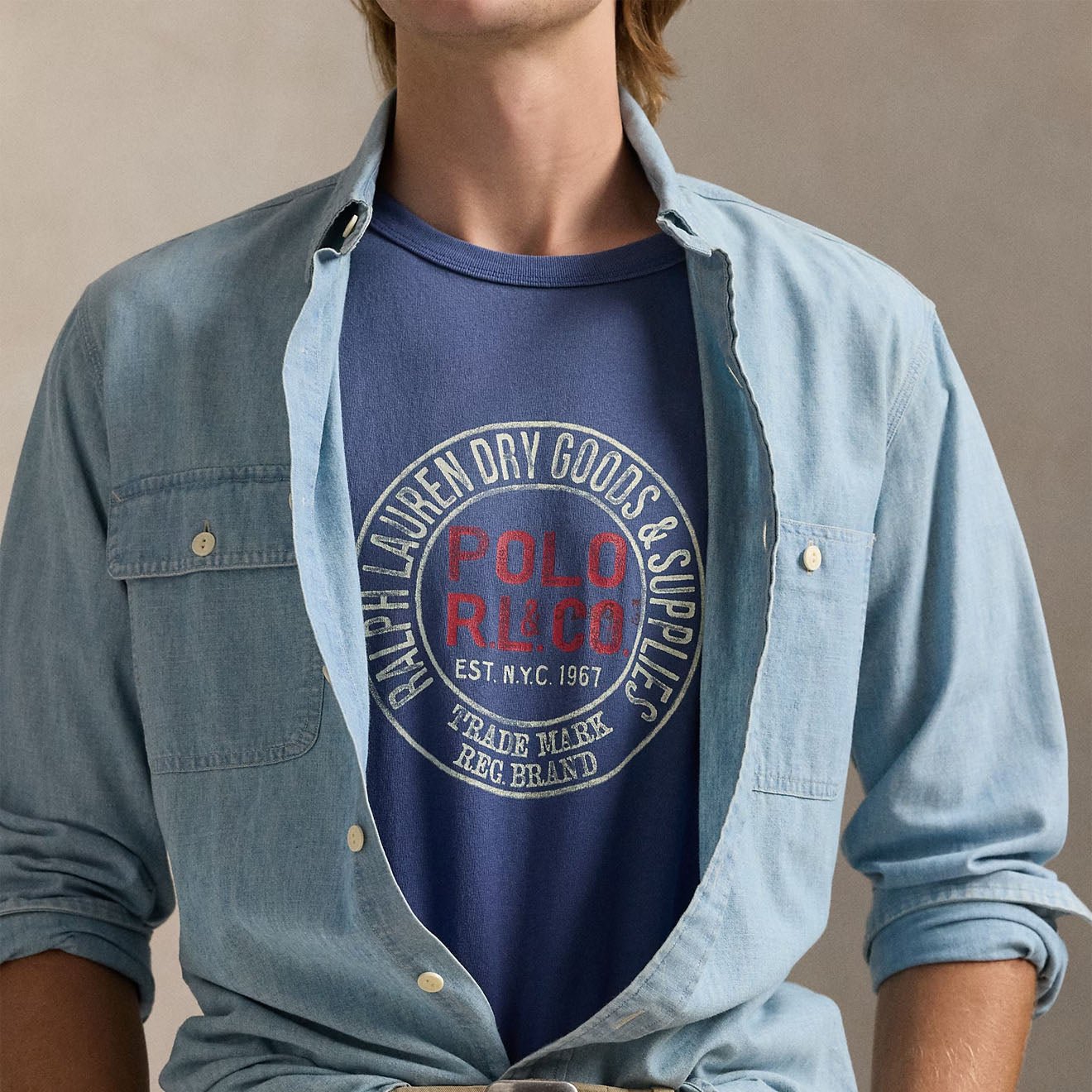 Polo Ralph Lauren Short Sleeve T Shirt Classic Old Royal - The Sporting Lodge