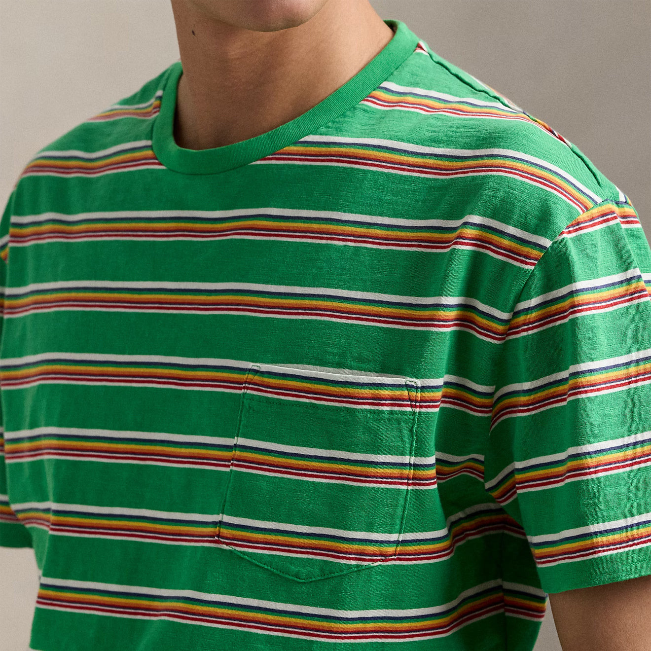 Polo Ralph Lauren Short Sleeve T Shirt Classic Stem Multi - The Sporting Lodge