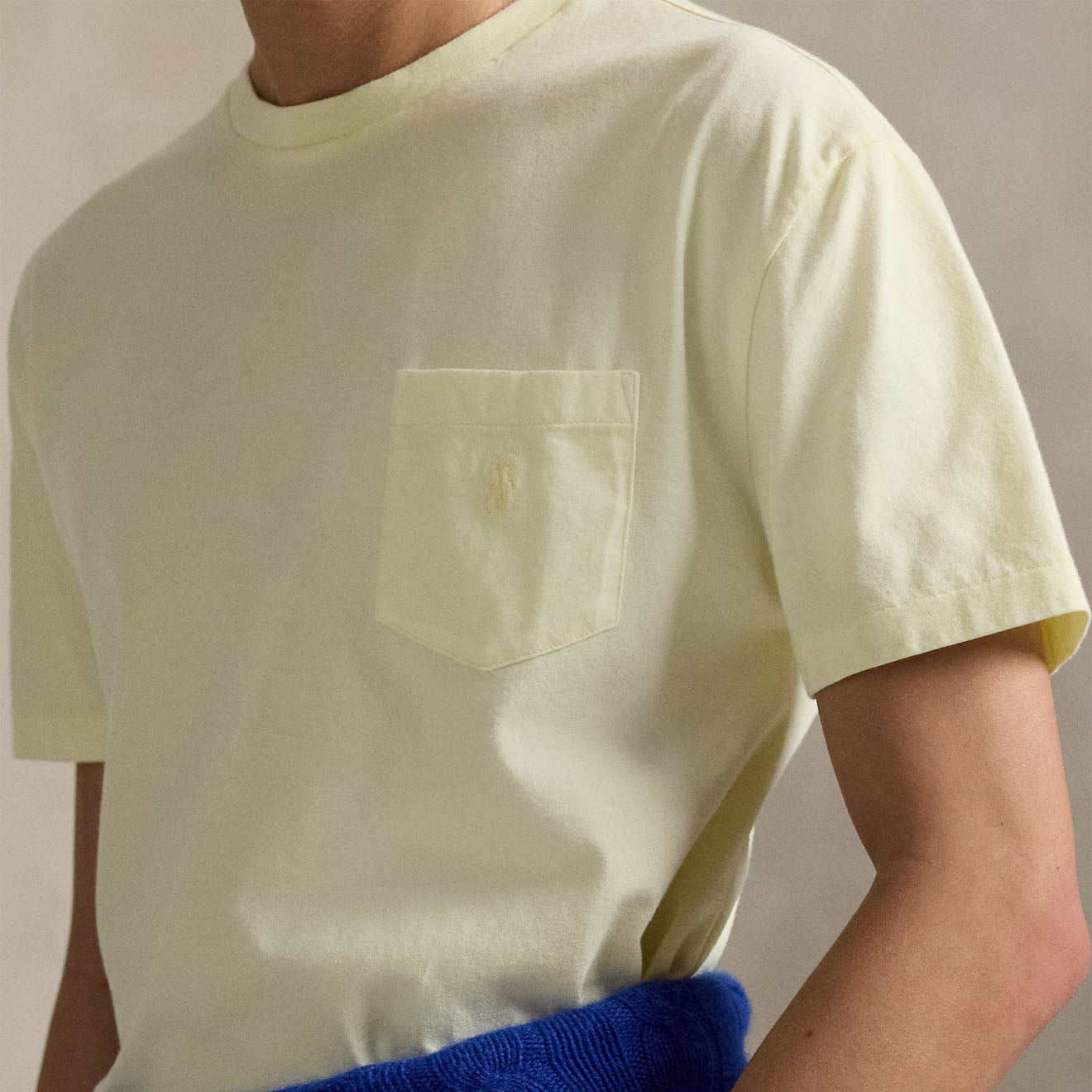 Polo Ralph Lauren Short Sleeve T Shirt Custom Slim Lime - The Sporting Lodge