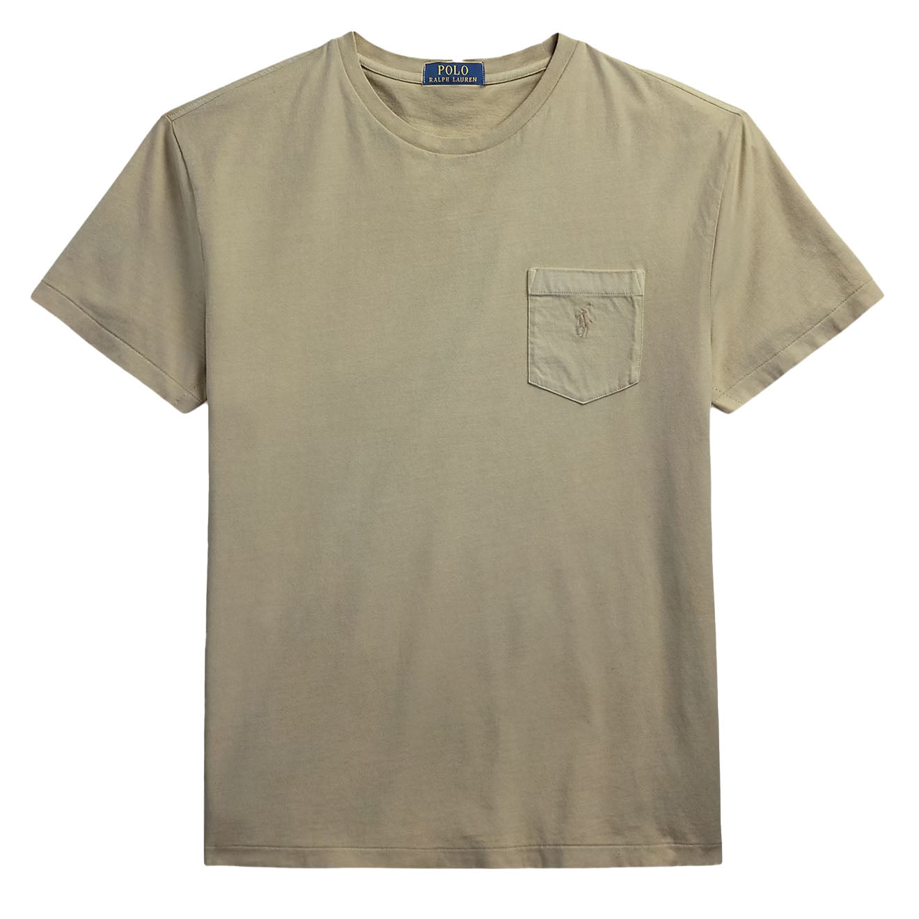 Polo Ralph Lauren Short Sleeve T Shirt Custom Slim Olive - The Sporting Lodge