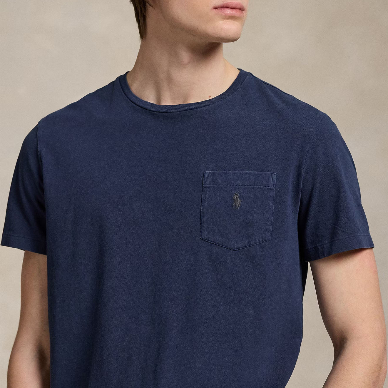 Polo Ralph Lauren Short Sleeve T Shirt Standard Newport Navy - The Sporting Lodge