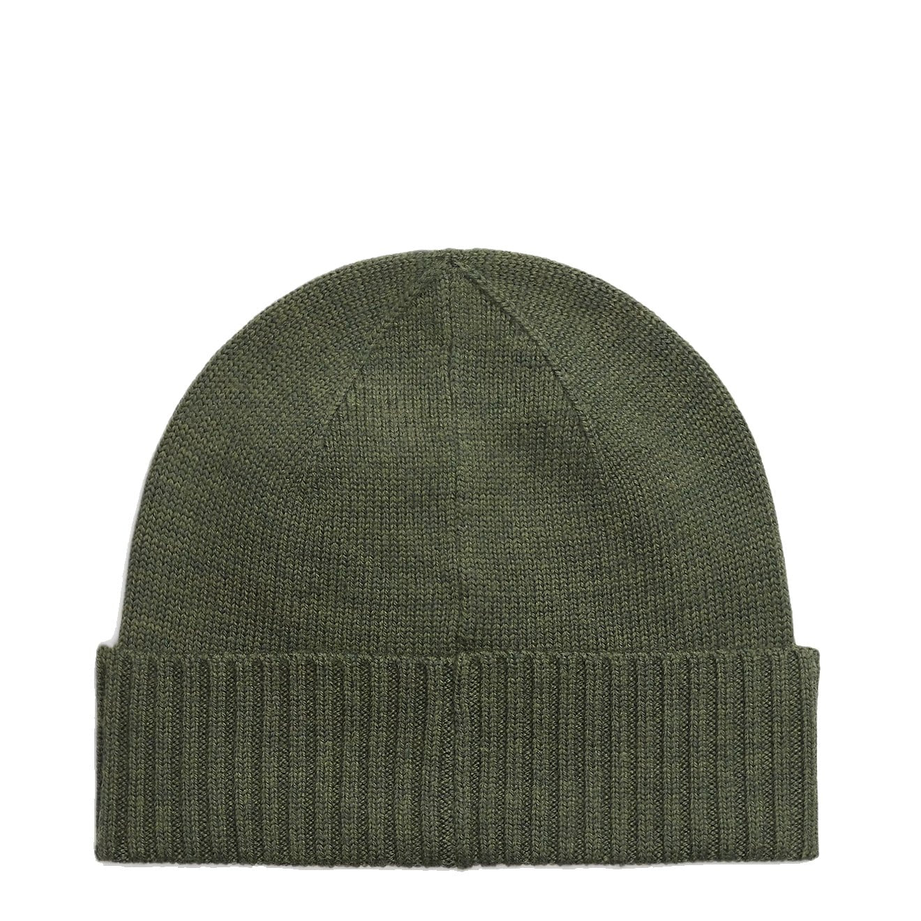 Polo Ralph Lauren Signature Pony Wool Beanie Classic Olive Heather - The Sporting Lodge