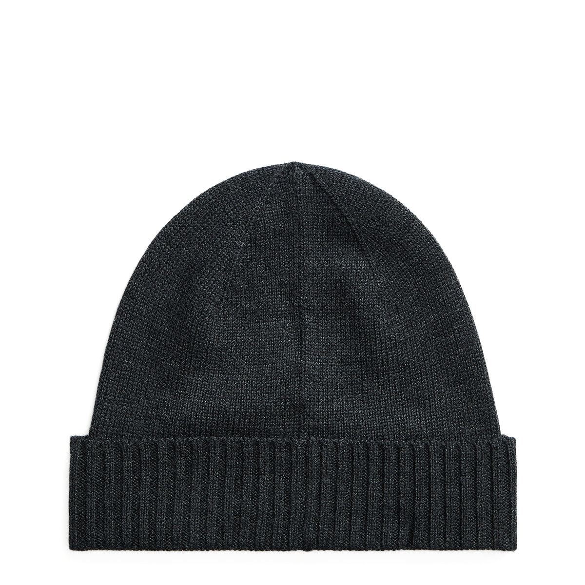 Polo Ralph Lauren Signature Pony Wool Beanie Dark Granite Heather