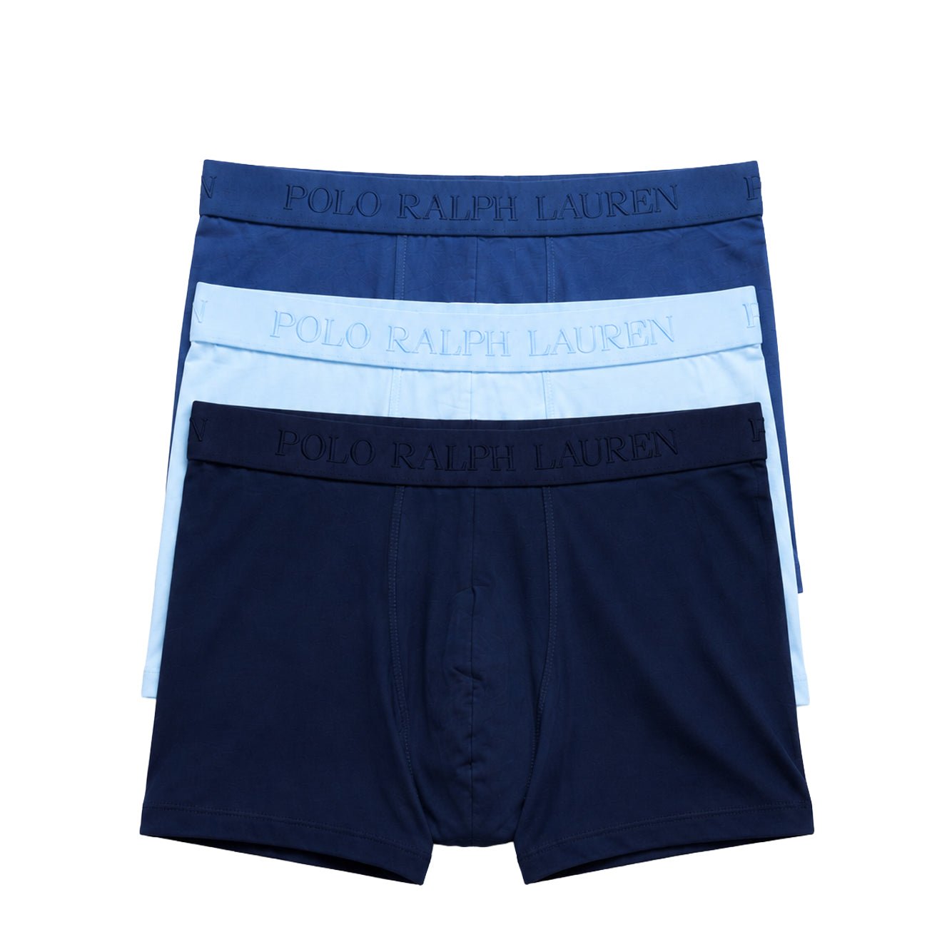 Polo Ralph Lauren Stretch Cotton Boxer Brief 3 - Pack 3PK Blues