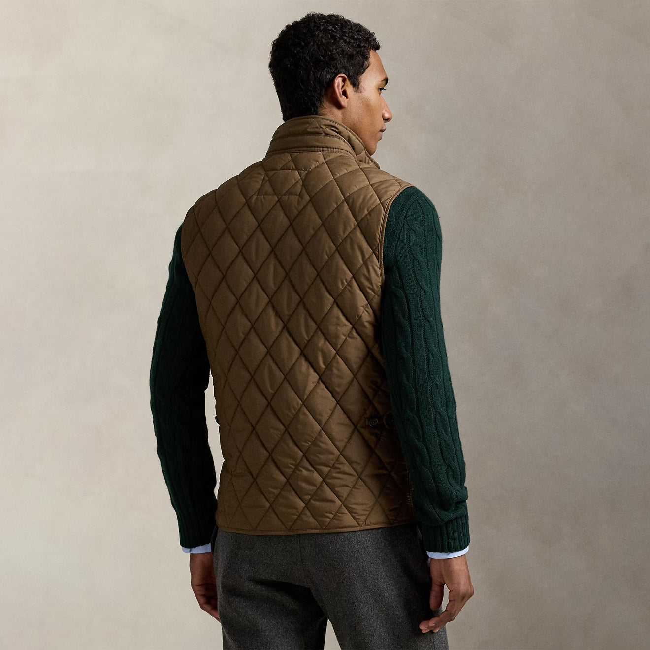 Polo Ralph Lauren The Beaton Quilted Utility Vest Chestnut - The Sporting Lodge