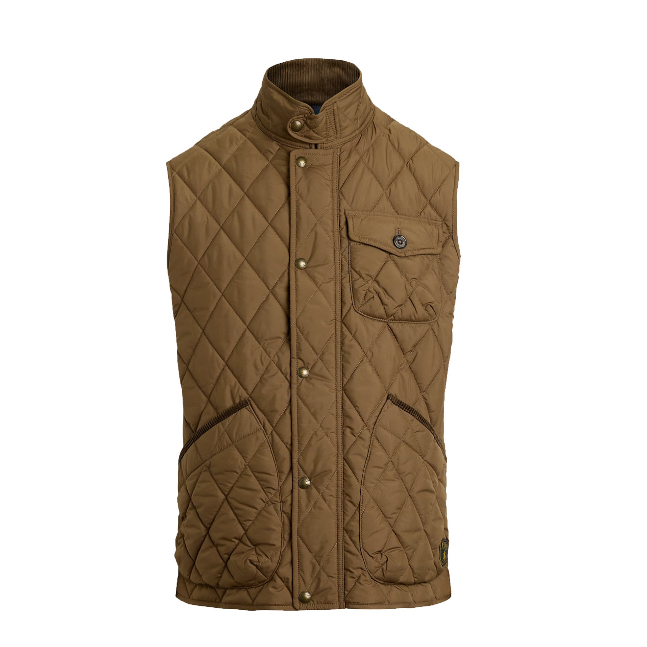Polo Ralph Lauren The Beaton Quilted Utility Vest Chestnut - The Sporting Lodge