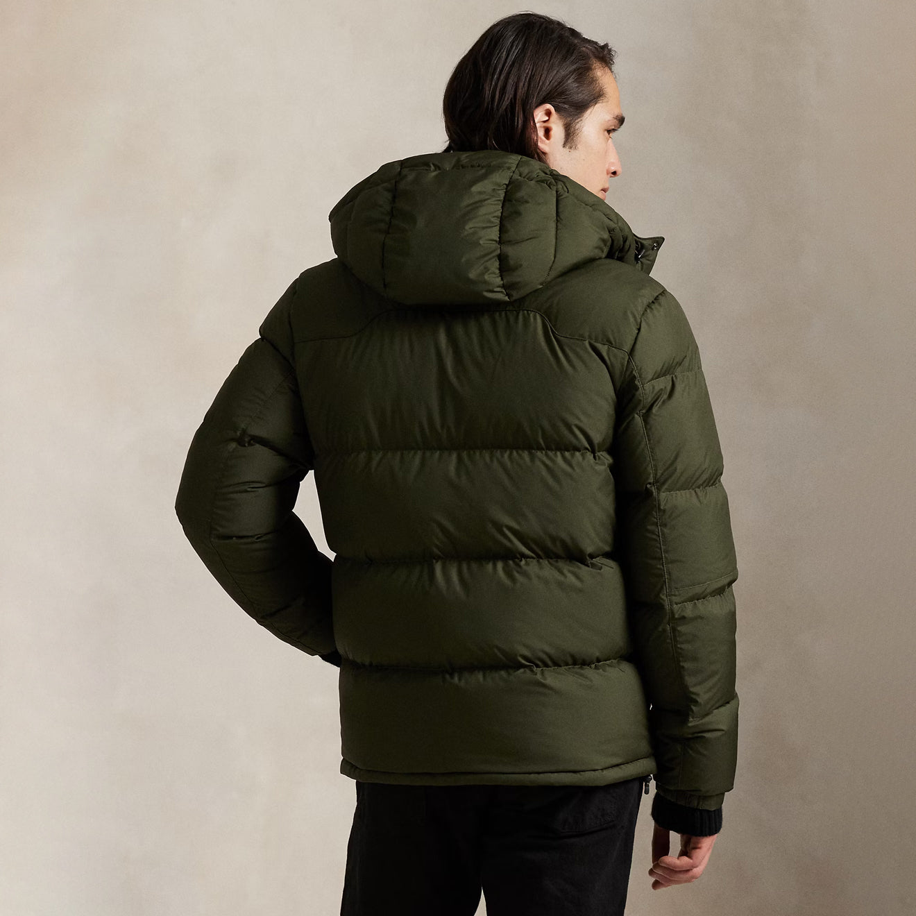 Polo Ralph Lauren The Gorham Down Jacket Company Olive - The Sporting Lodge