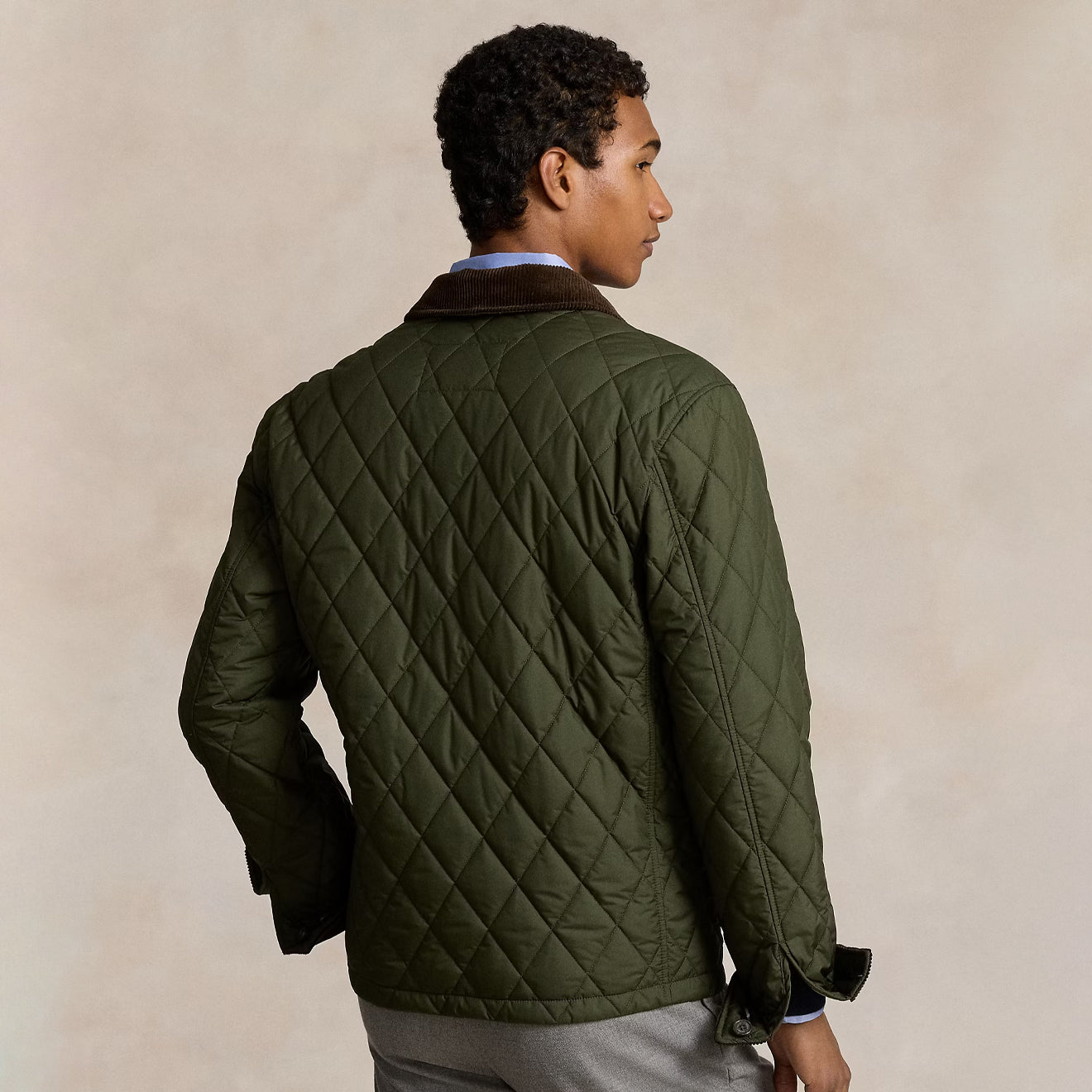 Polo Ralph Lauren The Beaton Quilted Jacket Company Olive - The Sporting Lodge