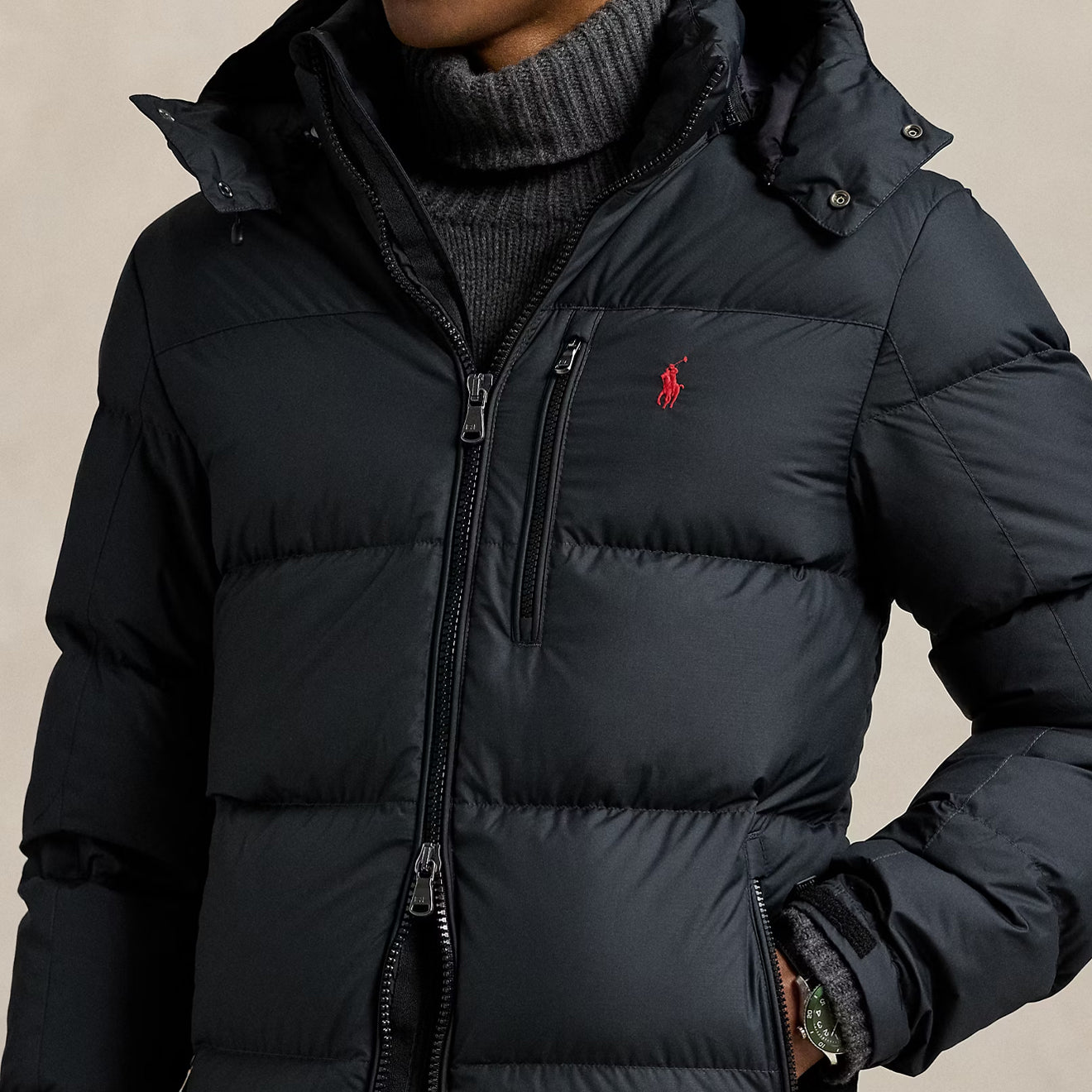 Polo Ralph Lauren The Gorham Down Jacket Polo Black - The Sporting Lodge