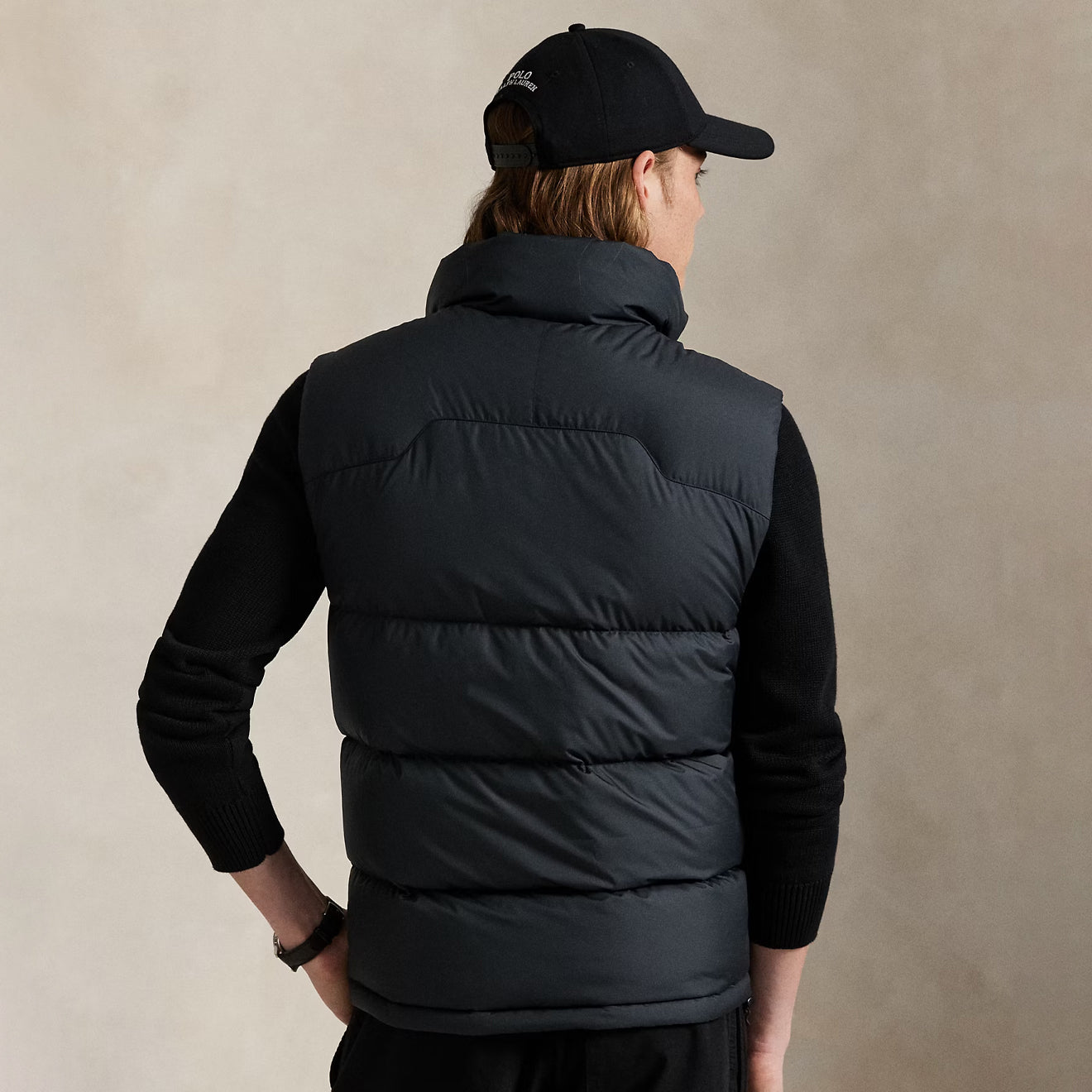 Polo Ralph Lauren The Gorham Down Vest Polo Black - The Sporting Lodge