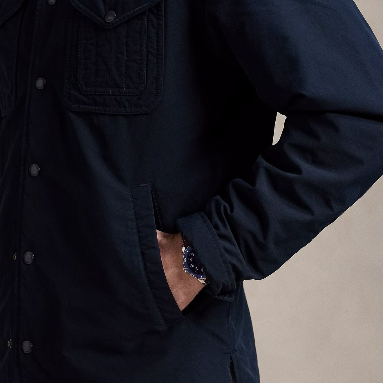 Polo Ralph Lauren The Pearson Shirt Jacket Collection Navy - The Sporting Lodge