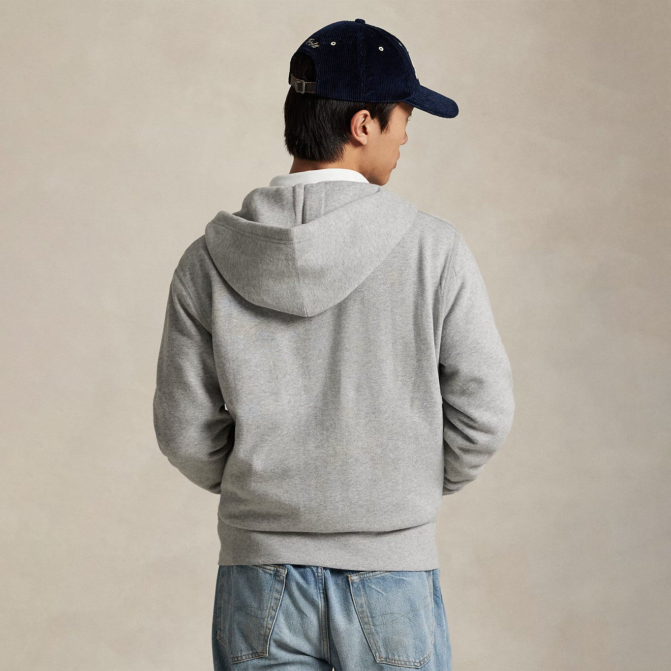 Polo Ralph Lauren The RL Fleece Hoodie Andover Heather - The Sporting Lodge