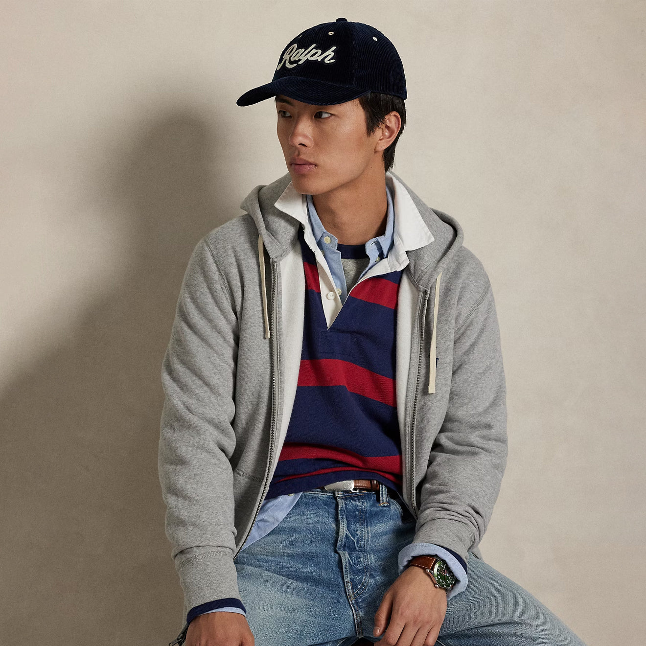 Polo Ralph Lauren The RL Fleece Hoodie Andover Heather - The Sporting Lodge