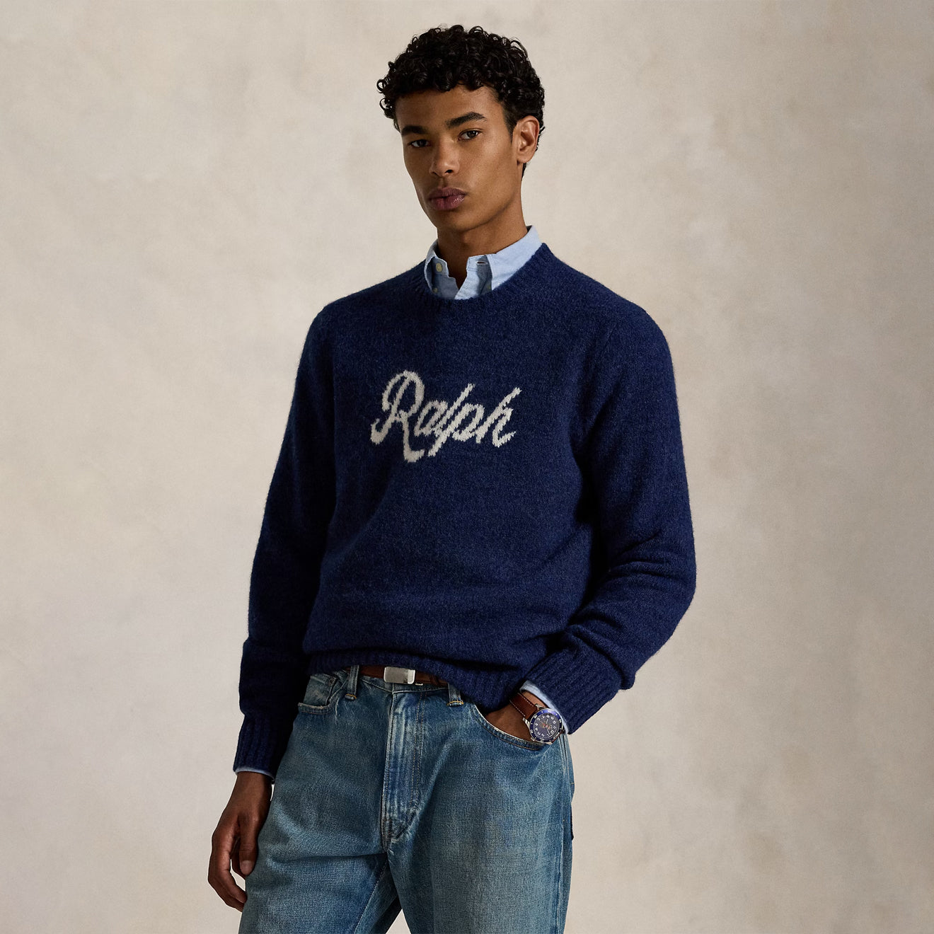 Polo Ralph Lauren The Ralph Logo Sweater Navy Combo