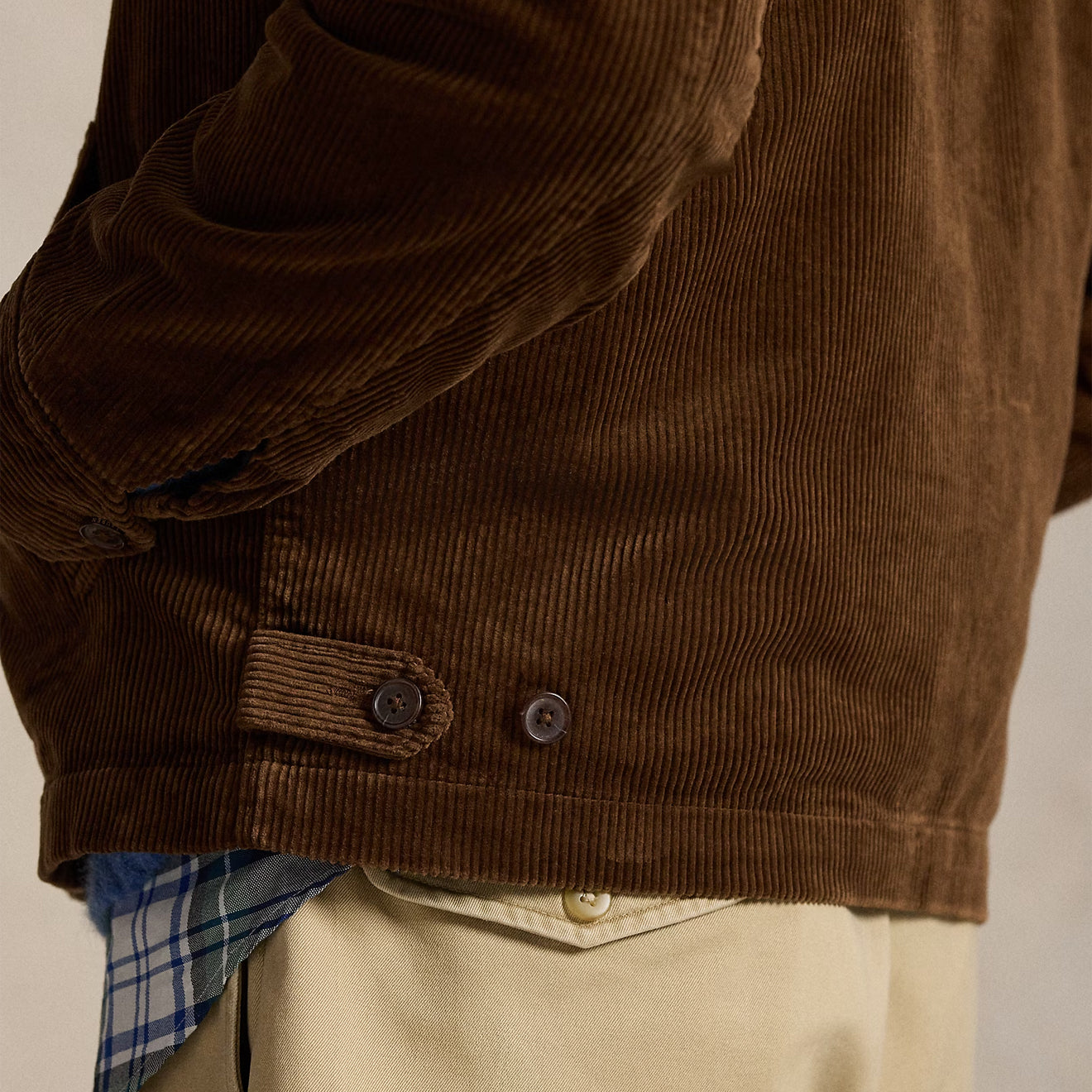 Polo Ralph Lauren The Wynton Corduroy Jacket Pale Russet X - The Sporting Lodge