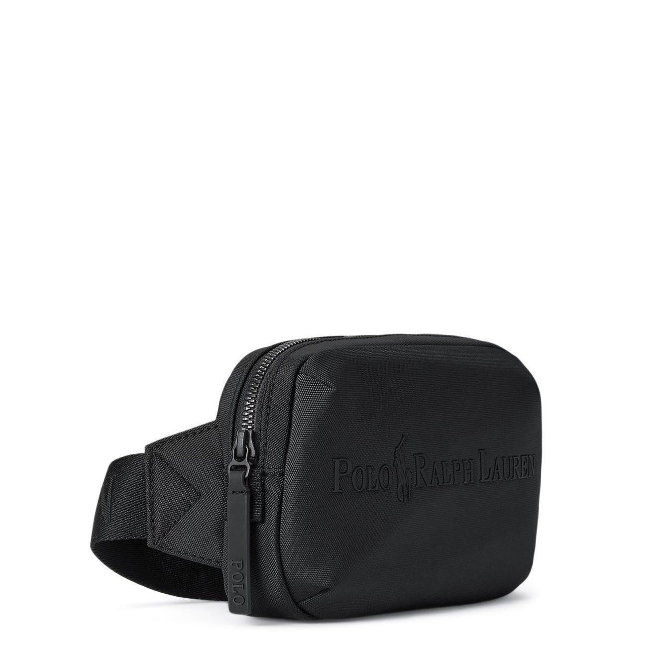 Polo Ralph Lauren Tonal Logo Waistpack Black - The Sporting Lodge