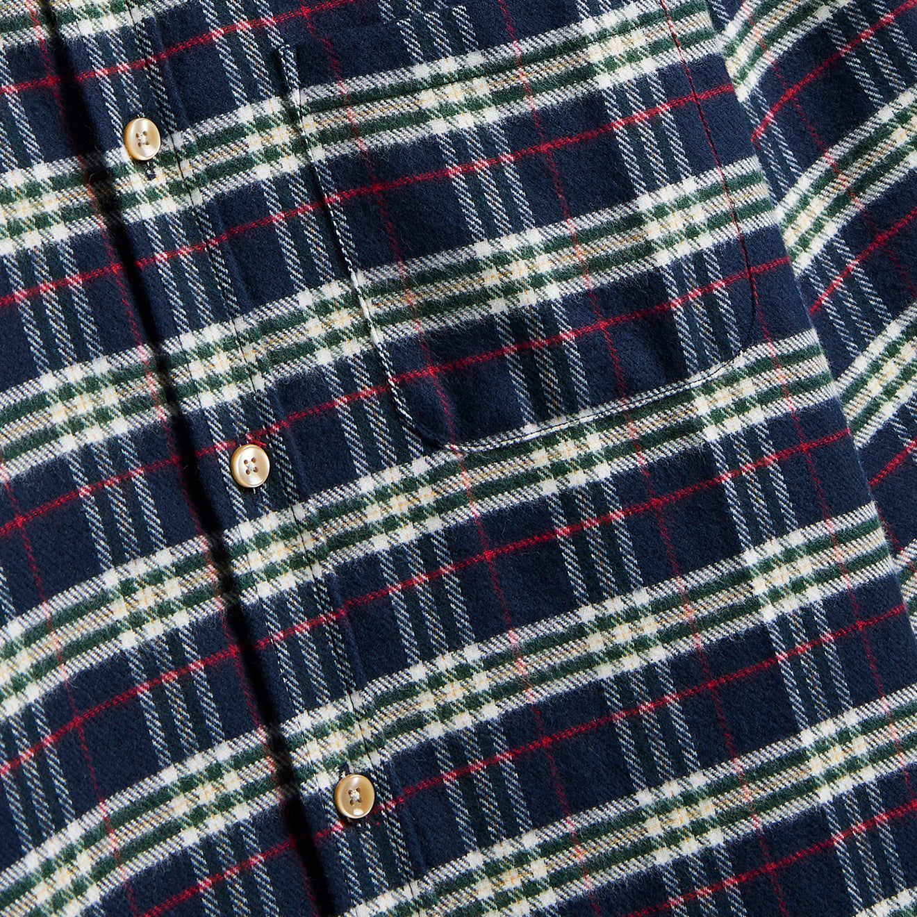 Portuguese Flannel Lamo Shirt Blue - The Sporting Lodge