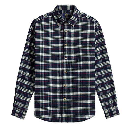 Portuguese Flannel Lamo Shirt Blue - The Sporting Lodge