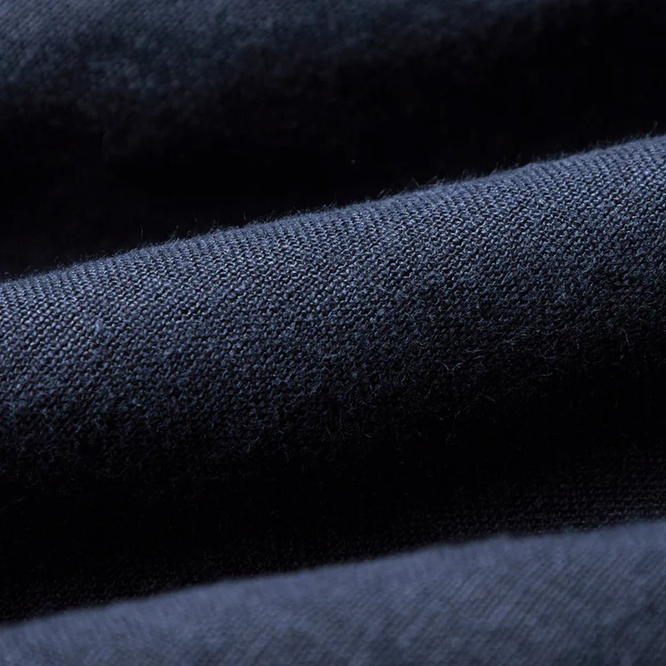 Portuguese Flannel Linen Camp Collar S/S shirt Navy - The Sporting Lodge