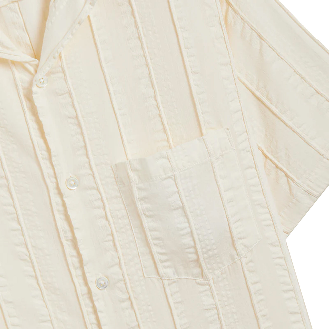 Portuguese Flannel Punta S/S shirt White