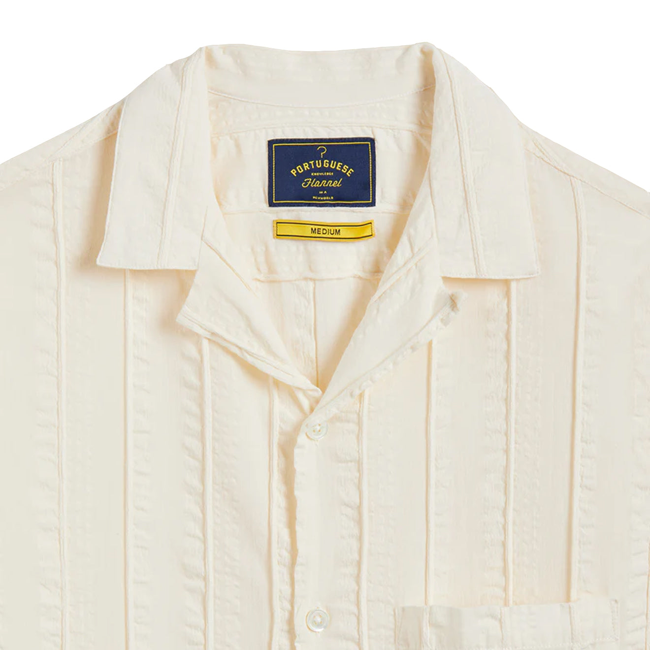 Portuguese Flannel Punta S/S shirt White